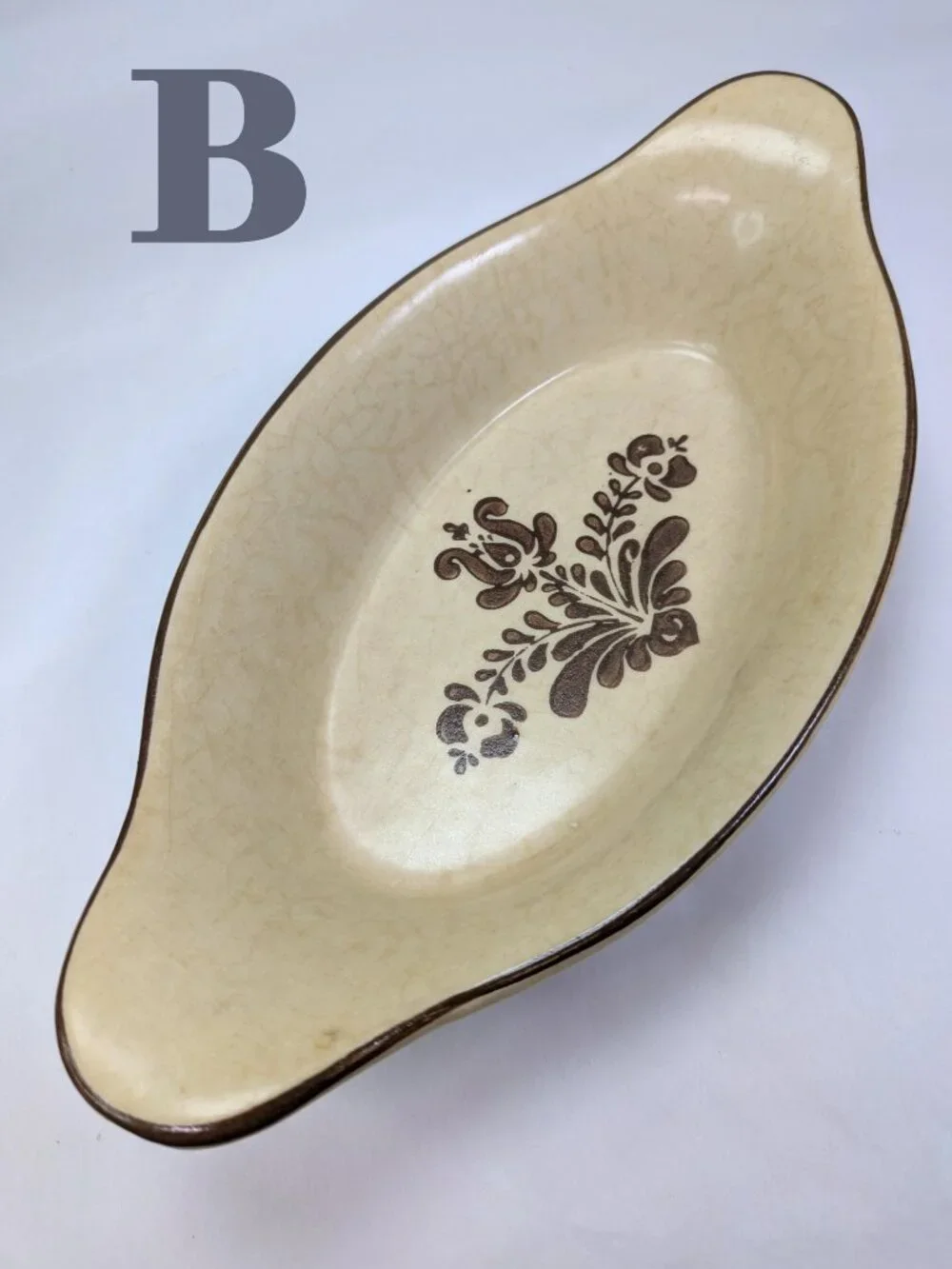 Pfaltzgraff Village Individual (4) Oval Bakers - Nesting Casseroles No Ring